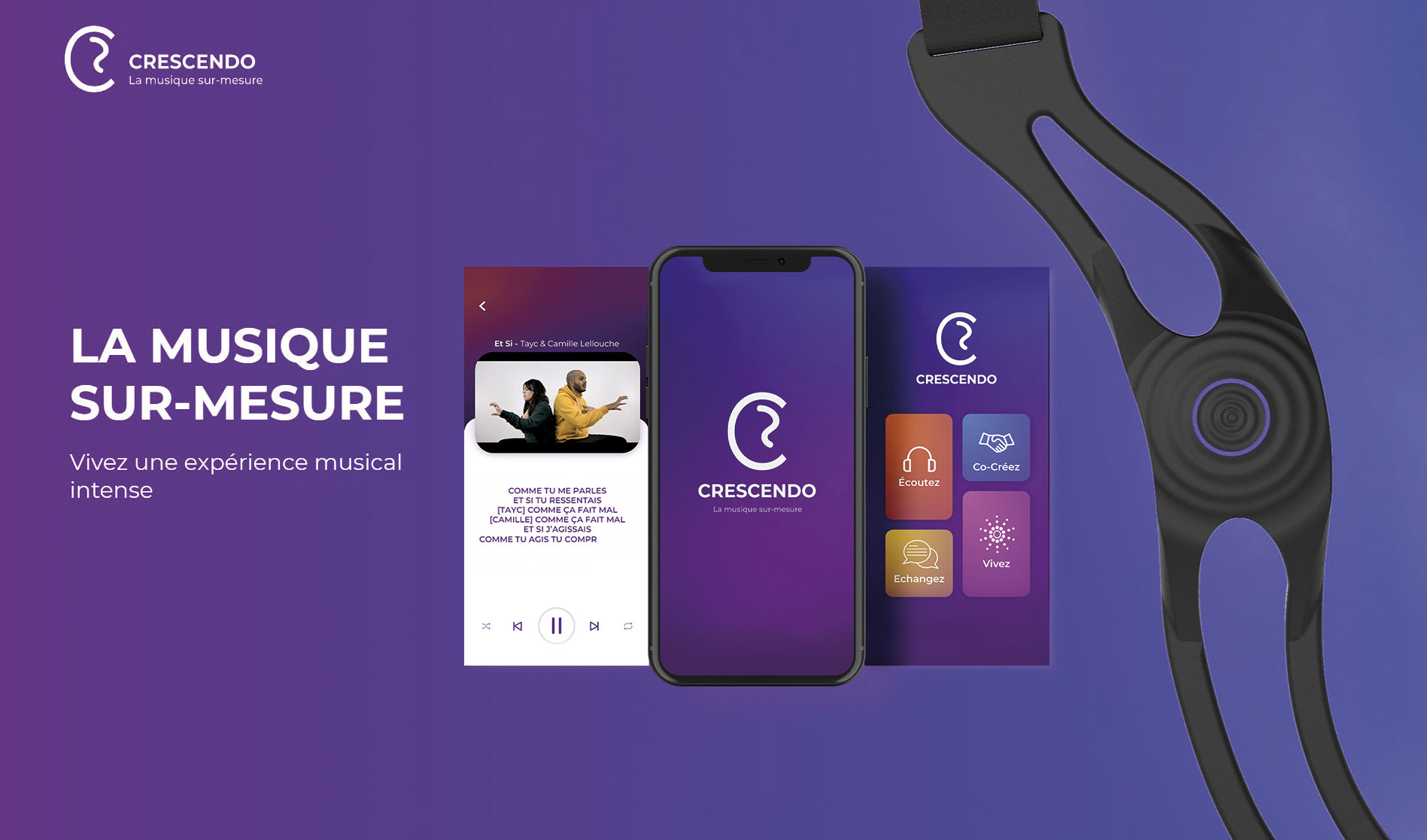 L'application joue sur la corde tactile et collective
