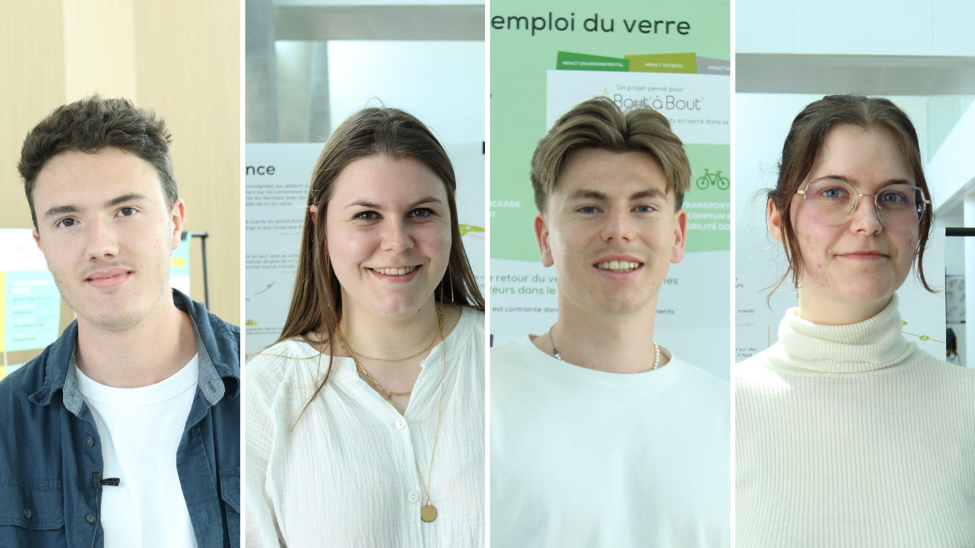 Étudiants du projet bout à bout