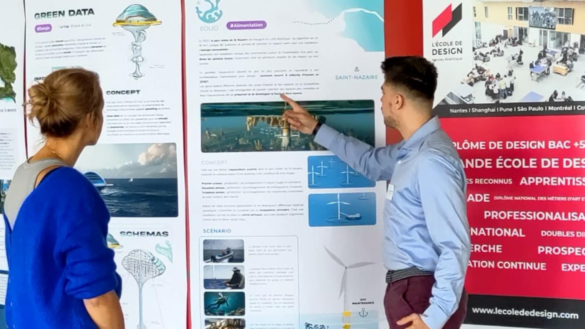 Les étudiants du Digital Design Lab ont présenté leurs projets lors de l'événement "Sur le Pont | Tech & Transitions"