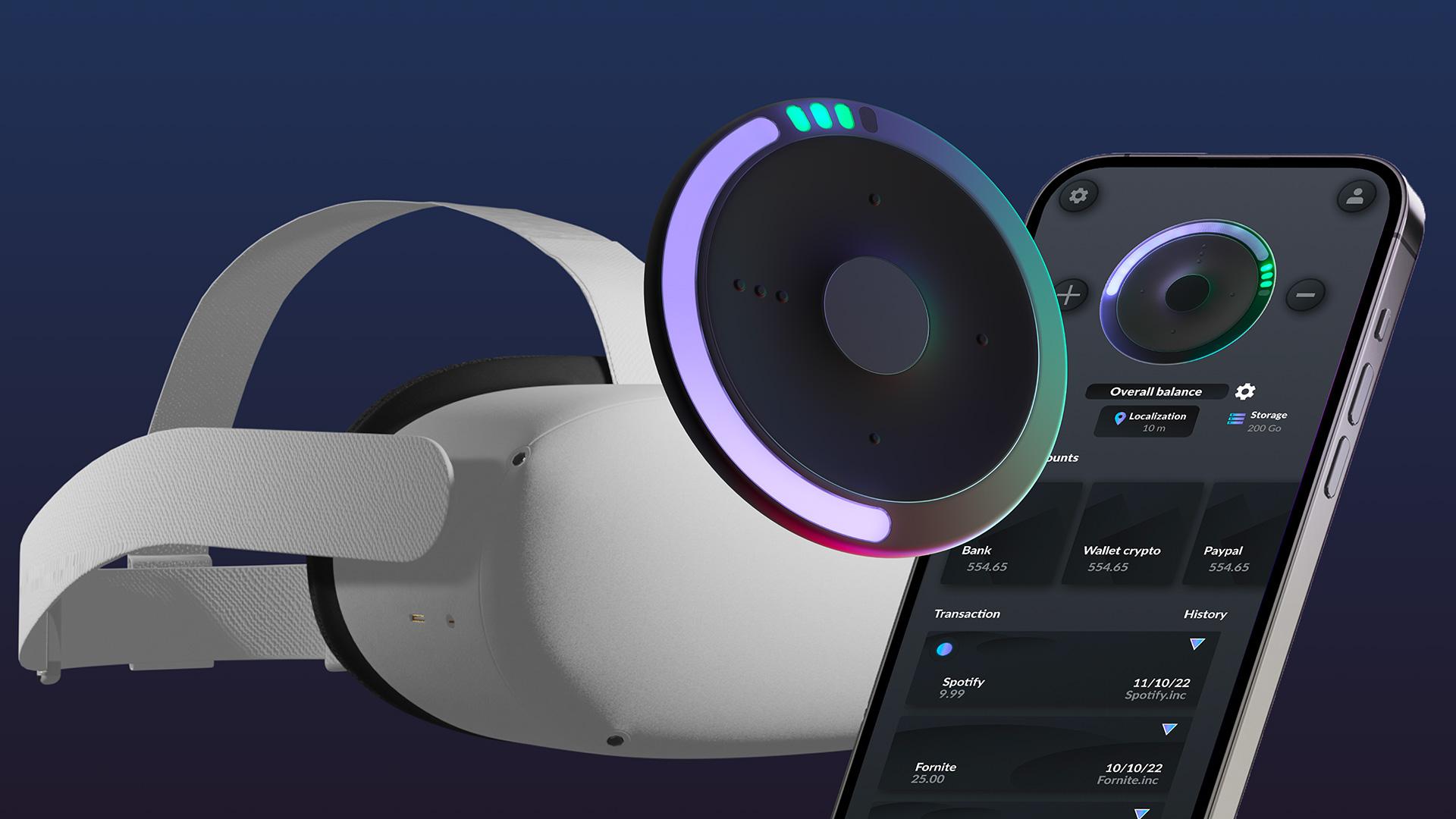 SafePad, application et objet totem