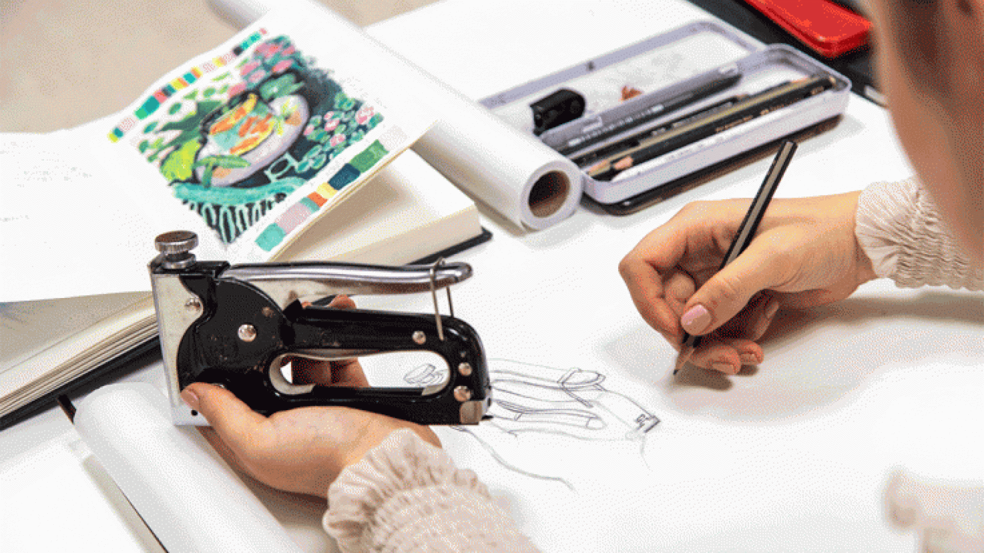 Cours de dessin volume