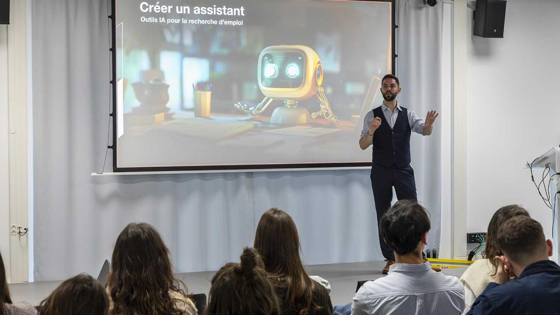 assistant IA recherche emploi