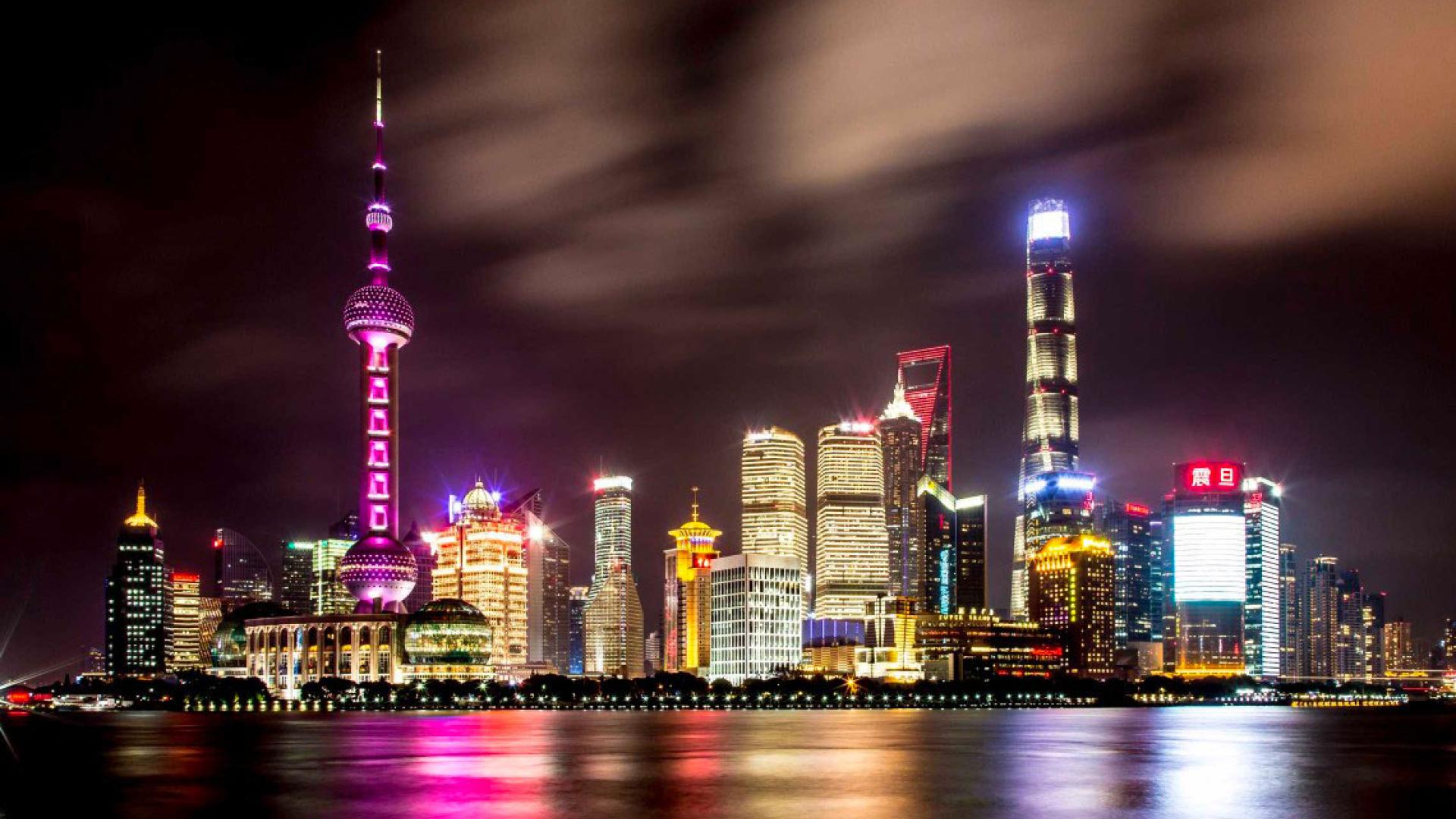 The city by night China