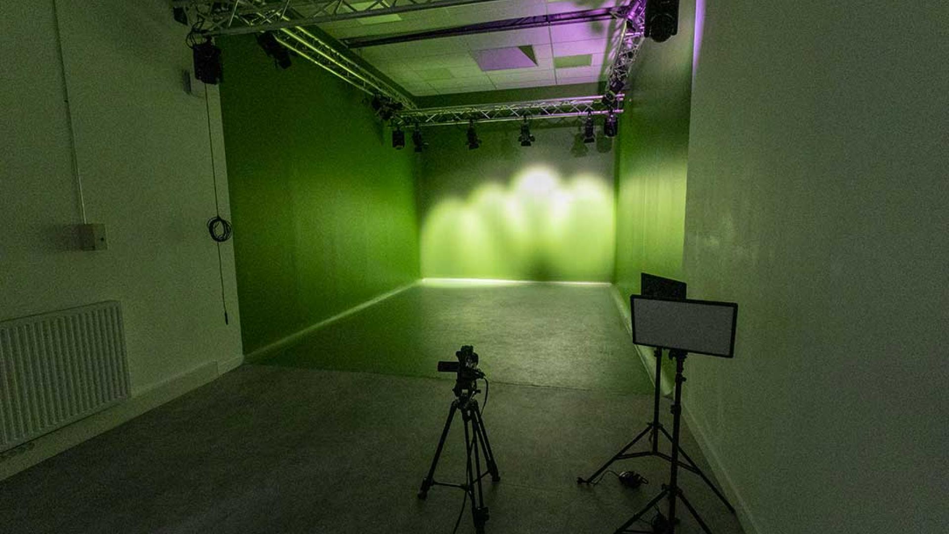 Green background