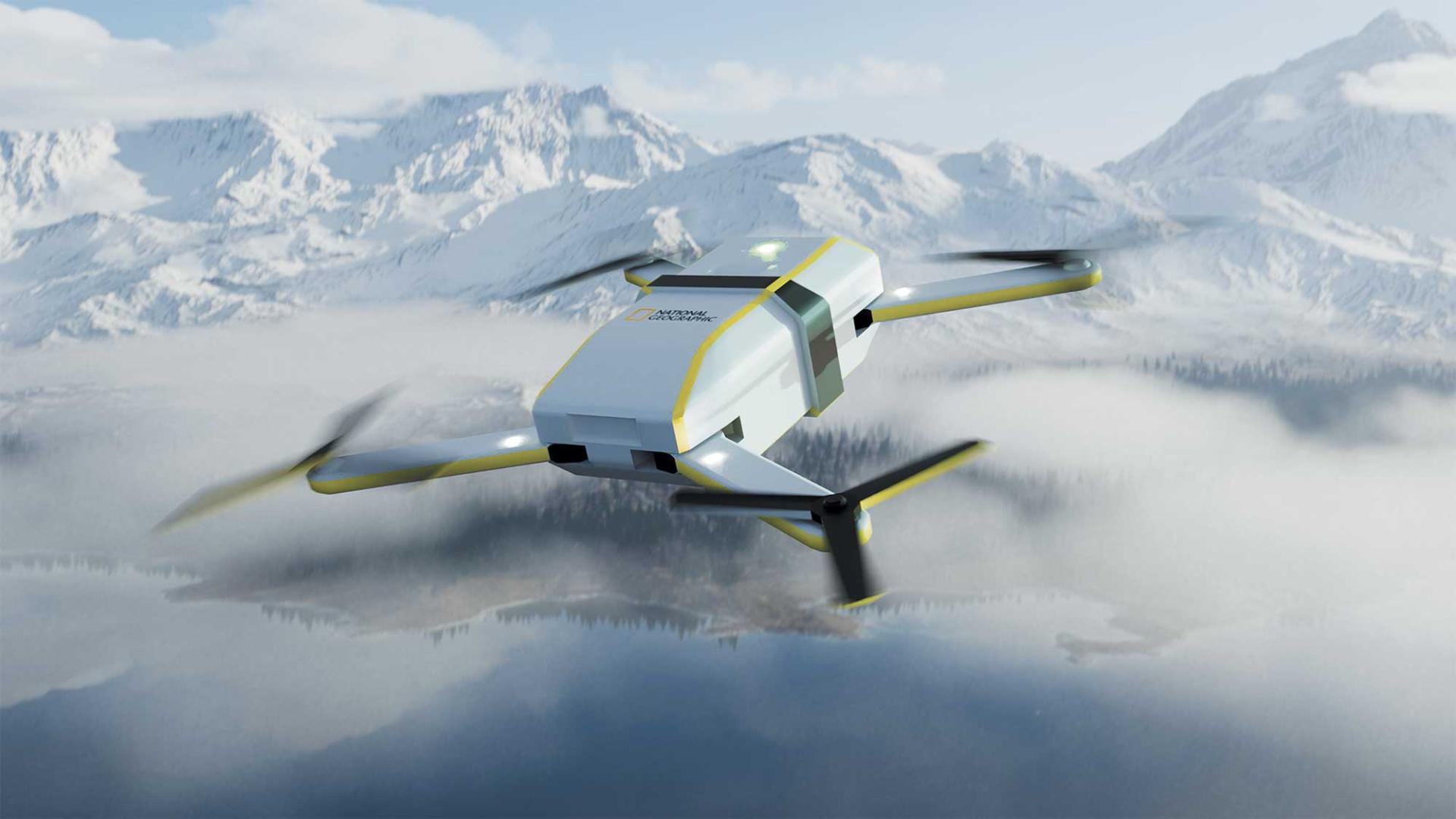 drone de transport design transport