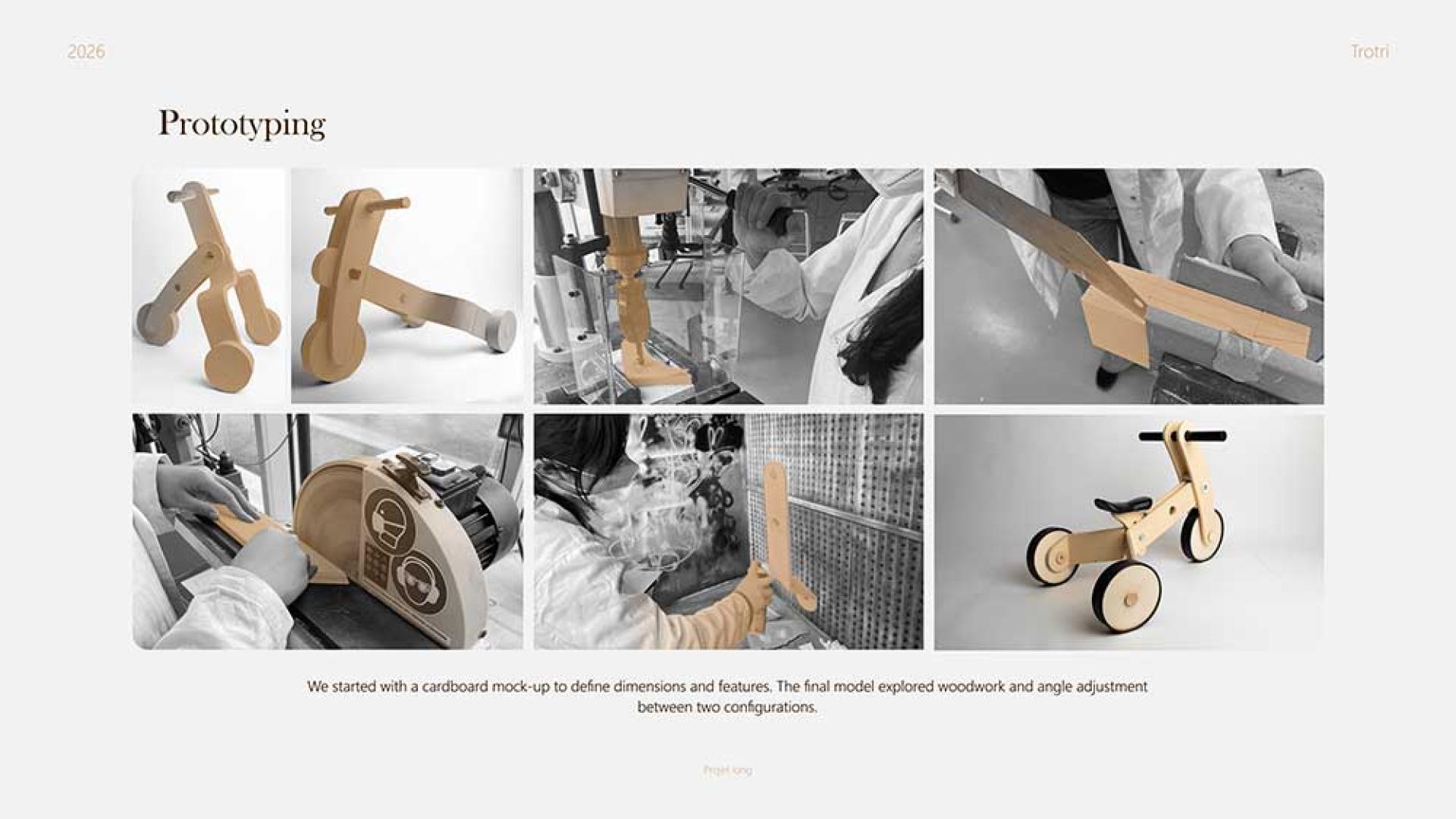 Trotti, la poussette qui devient tricyle