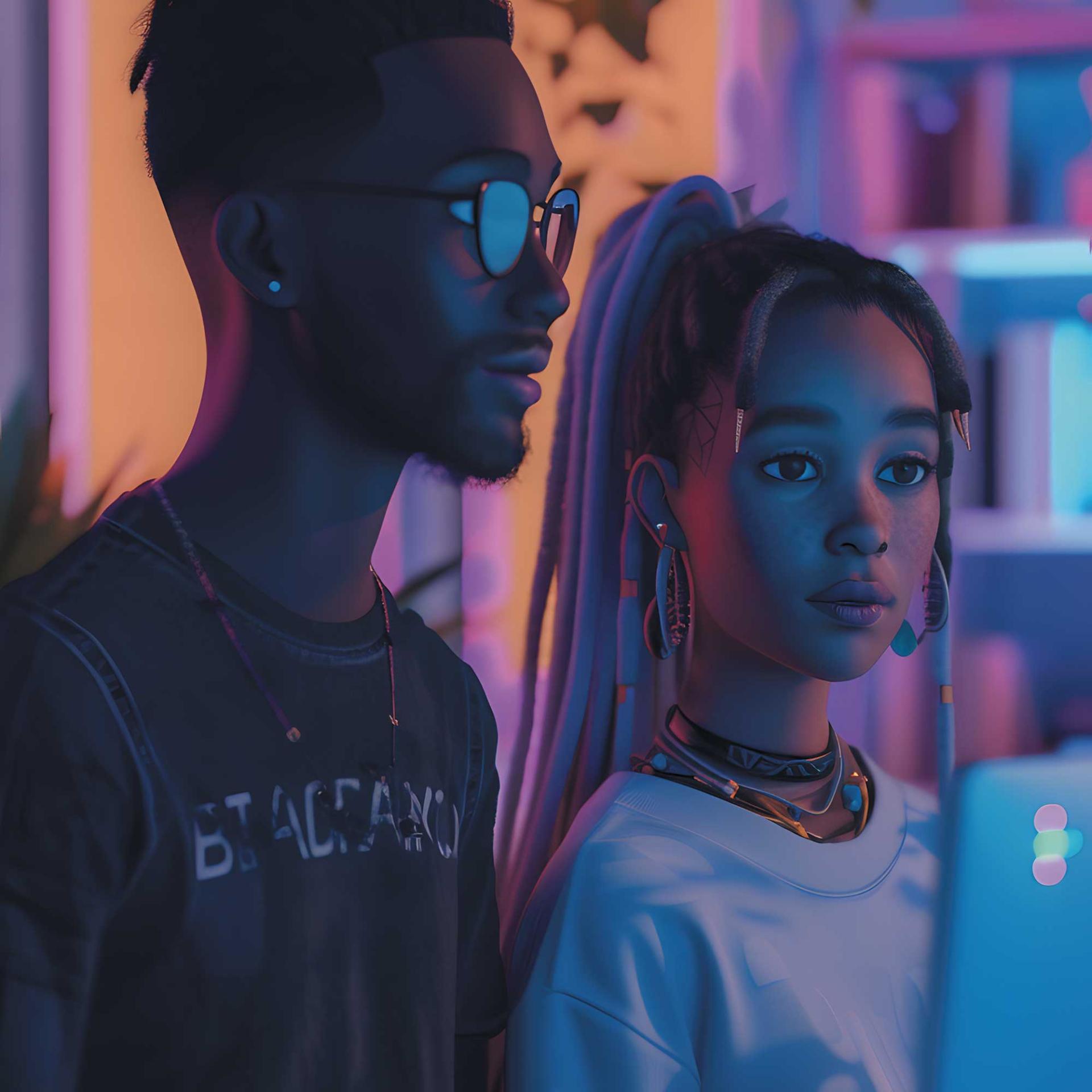© Produit par Midjourney, décrit par Rémy Eynard