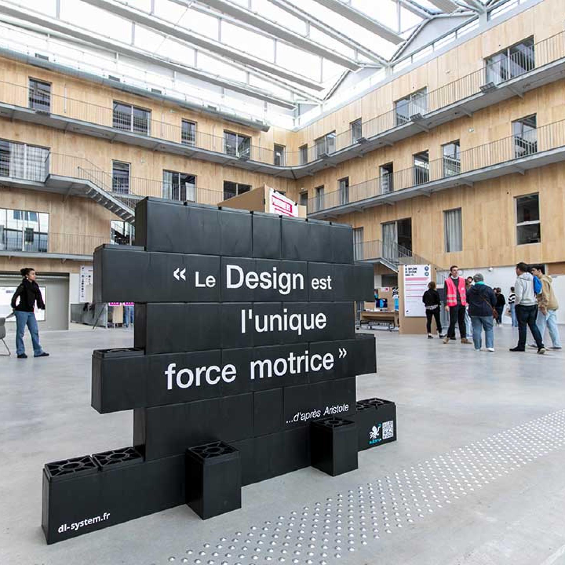 Citation ecole agora nouveau batiment