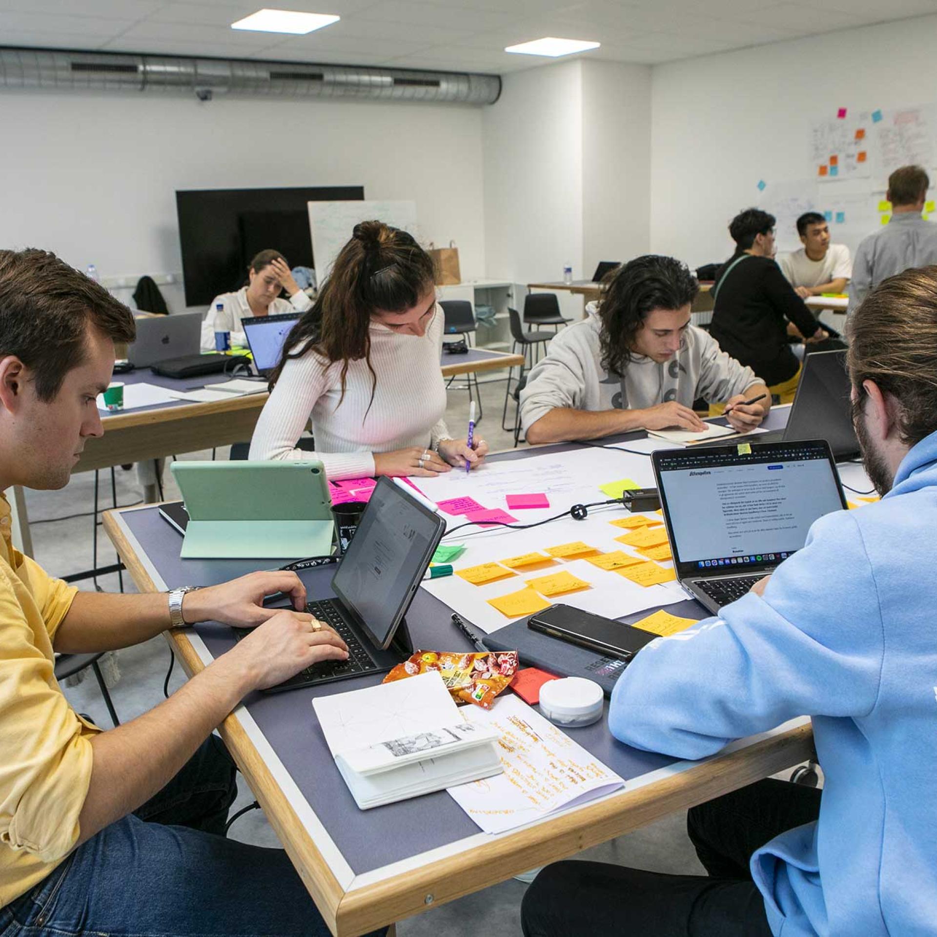 Les étudiants du Studio France en workshop 