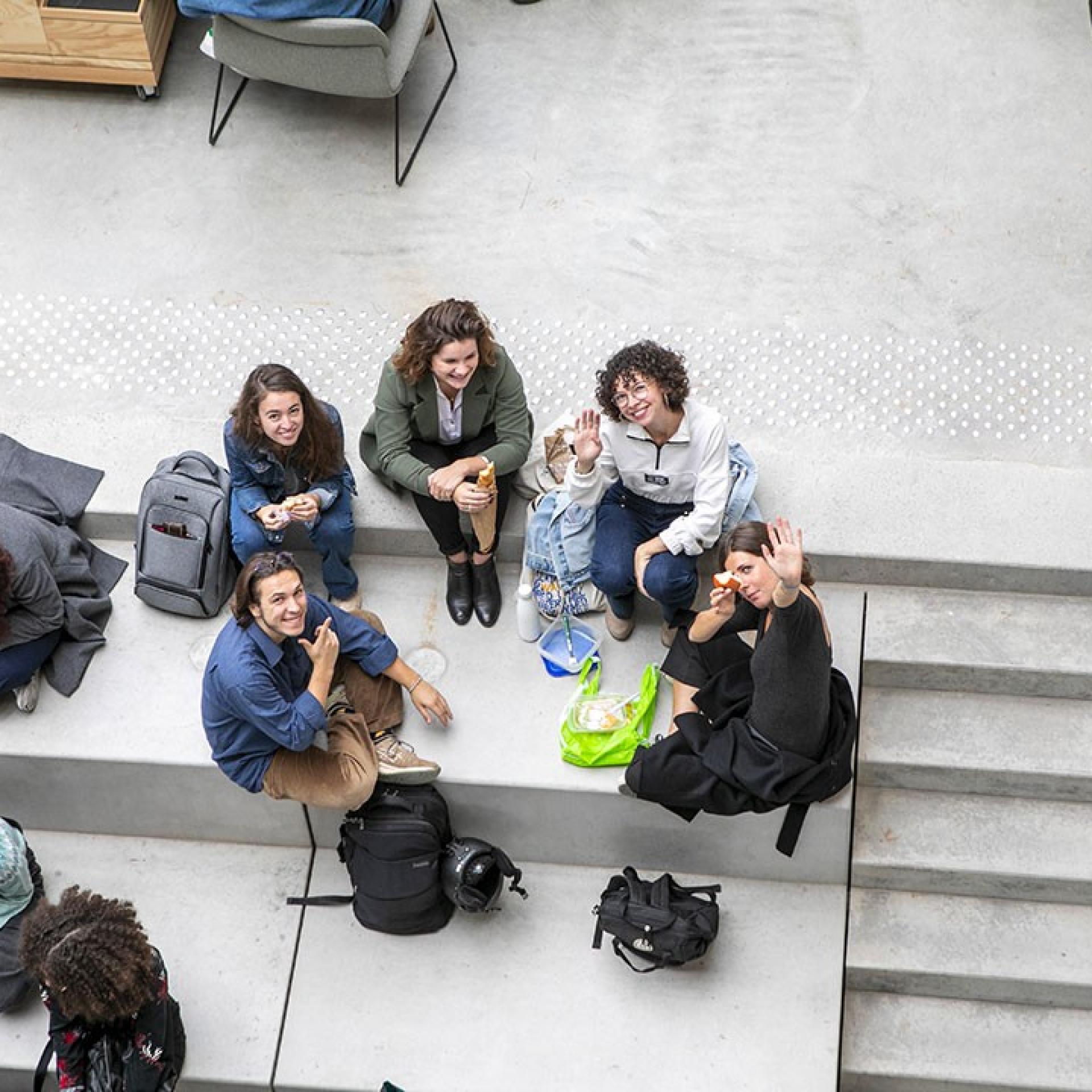étudiants de l'école de design