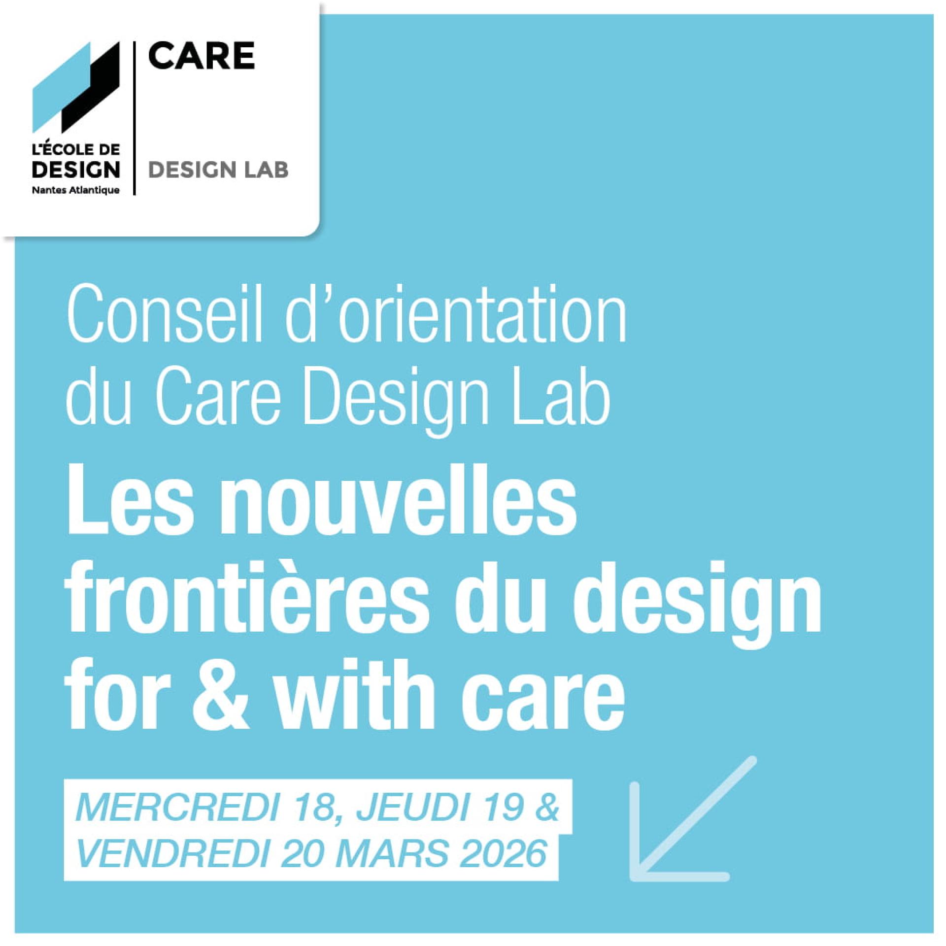 Les nouvelles frontières du design for & with care