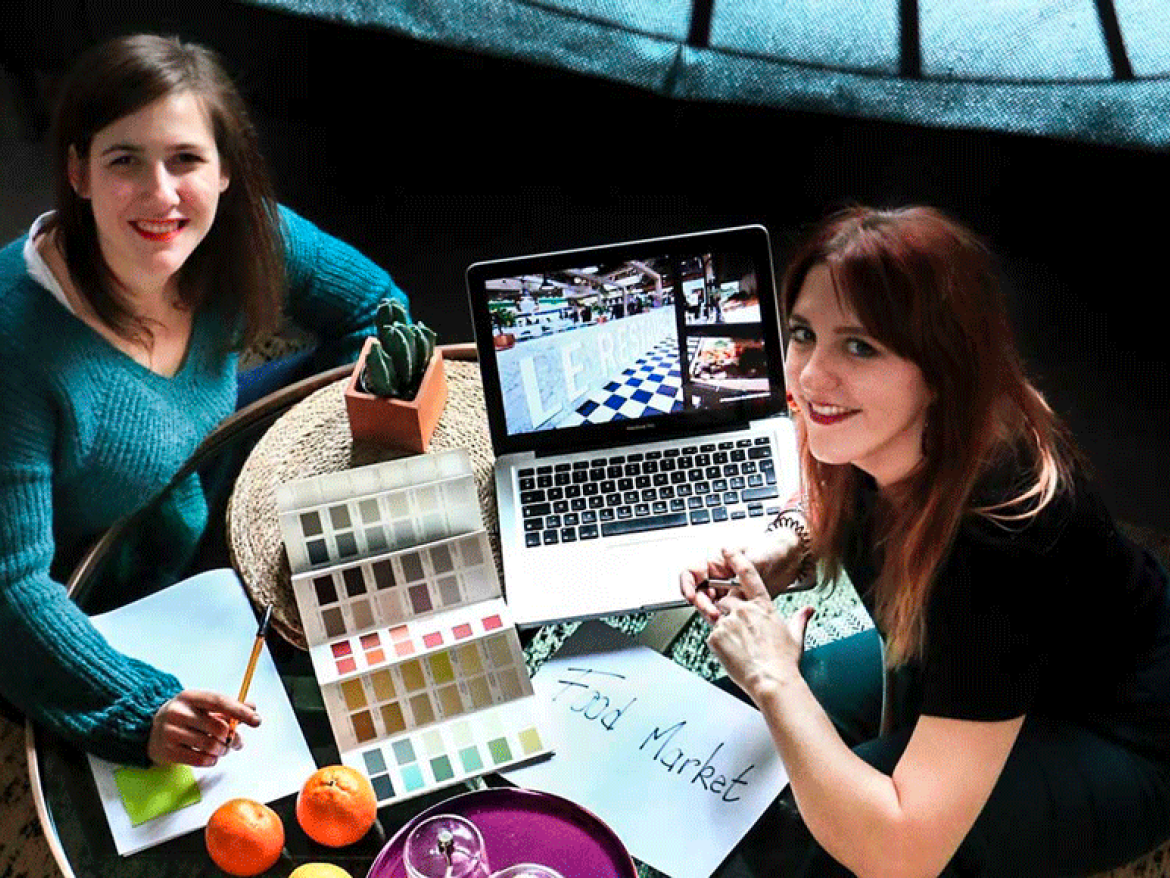 Portrait Aurore Lemaitre et Tiphanie Boulet © Anissa Dahamani