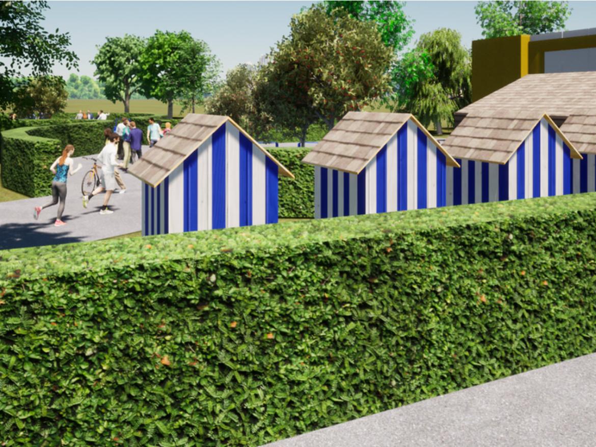 Proposition d'aménagement les vestiaires