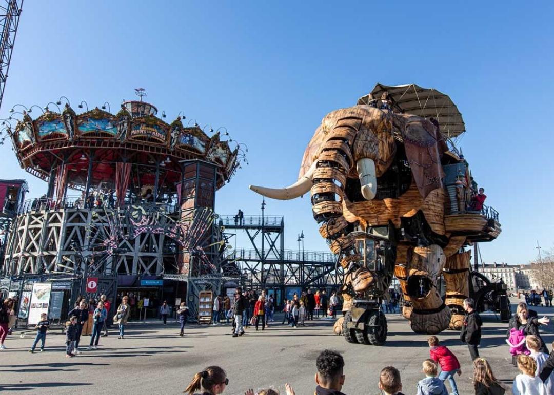Photo de L’Éléphant des Machines de l’Ile à Nantes
